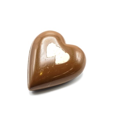 Liva Sevgililer Günü Kalp Çikolata İçinde Yaldızlı Çikolata