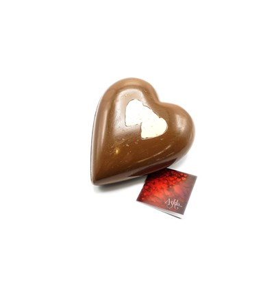 Liva Sevgililer Günü Kalp Çikolata İçinde Yaldızlı Çikolata
