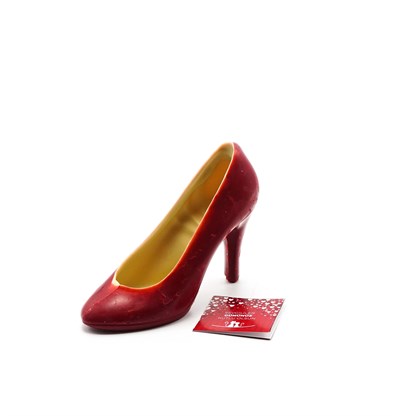 Liva Sevgililer Günü Kırmızı Ayakkabı Çikolata Küçük