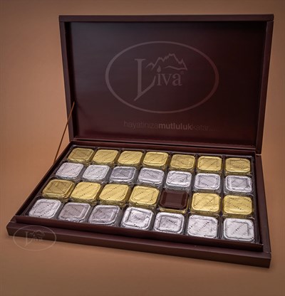 Liva Sütlü ve Bitter Sargılı Madlen Çikolata 84'lü Paket