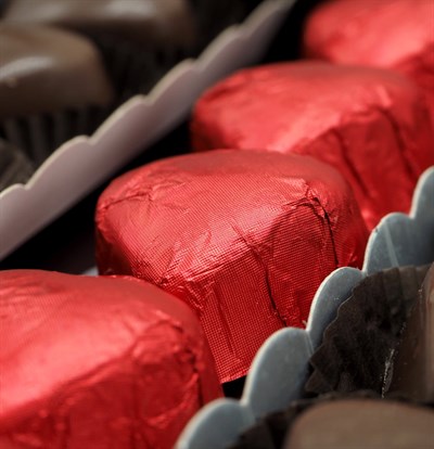 Sevgililer Günü Çikolatası Seni Seviyorum Baskılı Çikolata Küçük Kutu